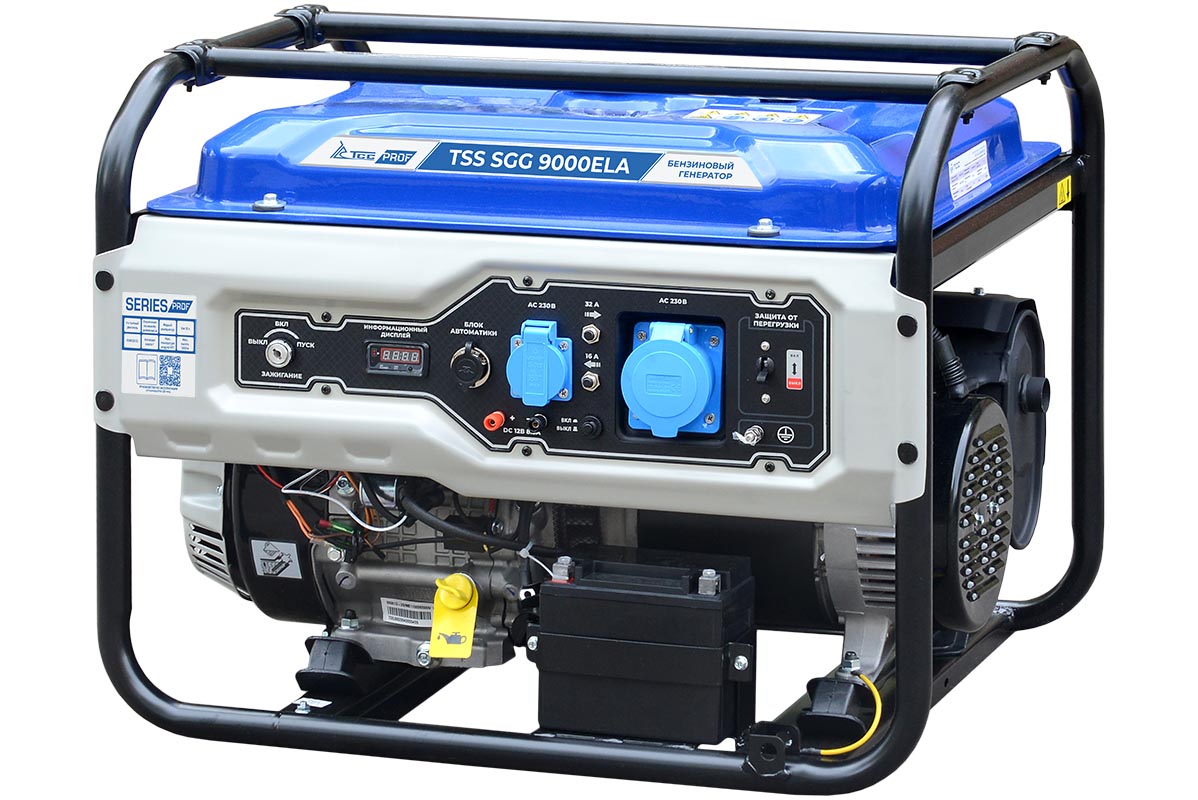 Бензогенератор TSS SGG 9000ELA с АВР
